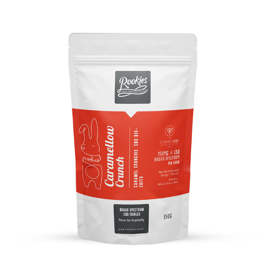 350g Caramellow Crunch CBD Biscuits