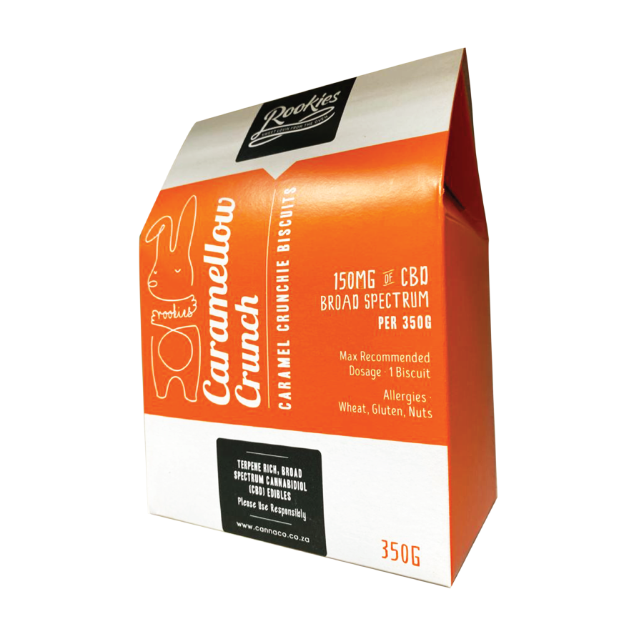 Edibles 350g Caramellow Crunch CBD Biscuits