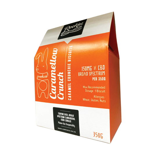 Edibles 350g Caramellow Crunch CBD Biscuits