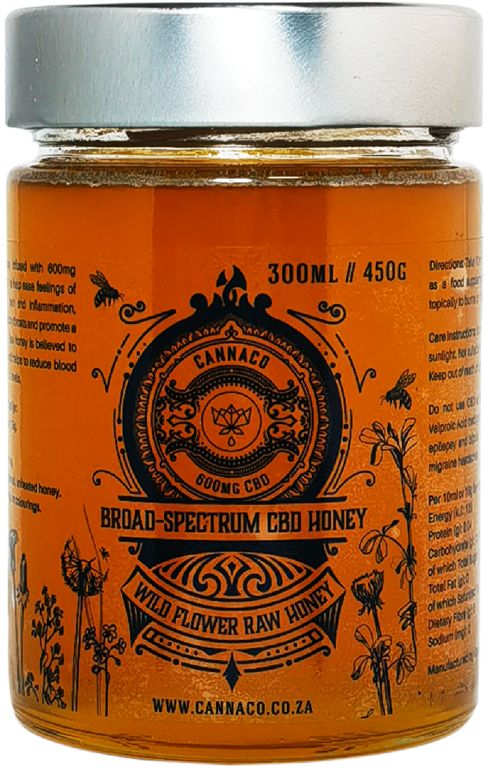 CBD - Wildflower Raw Honey