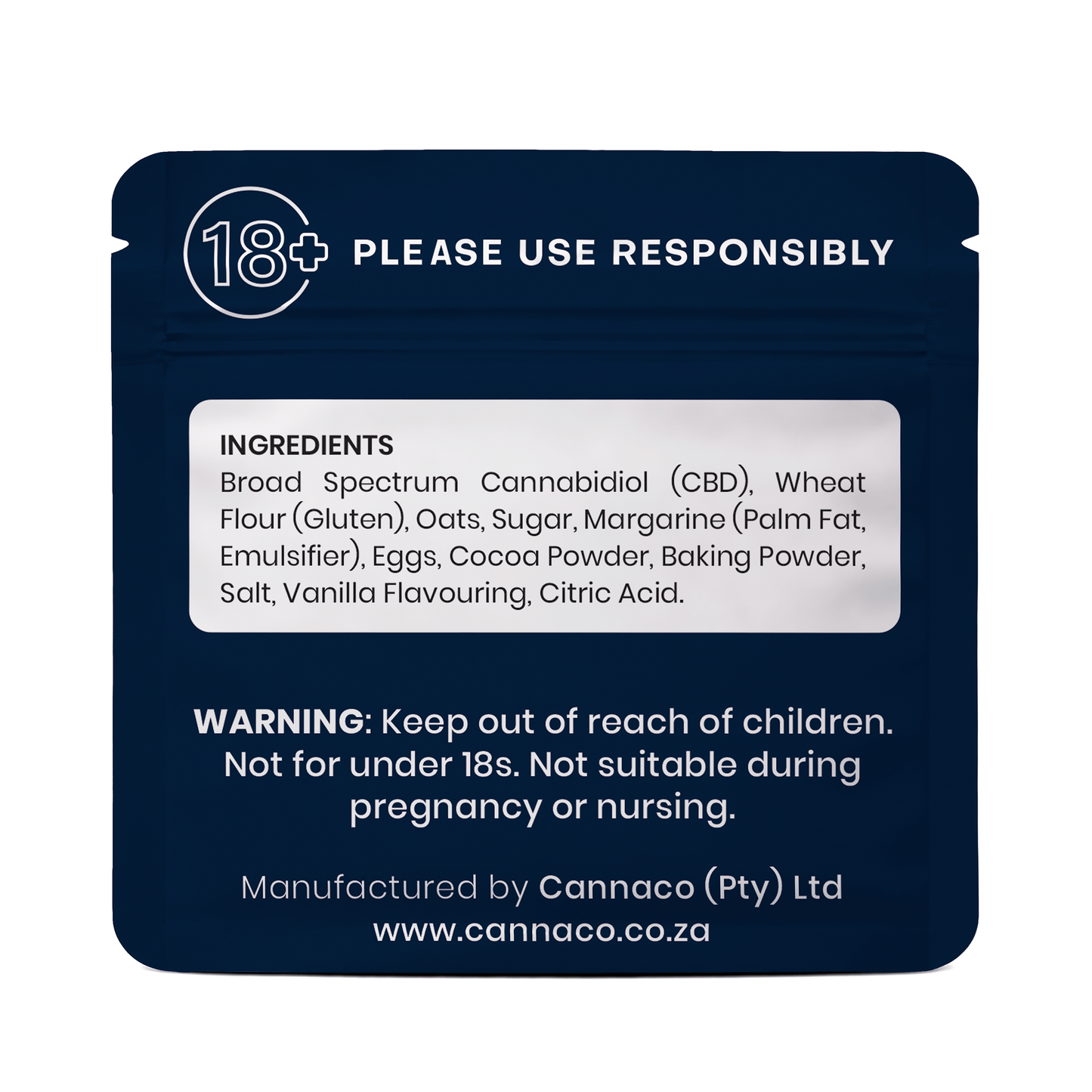 350g Choc 2 Oh CBD Biscuits