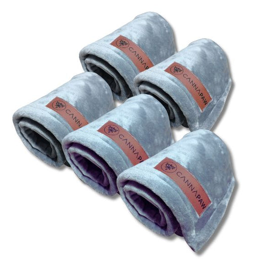 5 x  Cannapaw Ultra-Soft Pet Blankets
